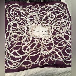 100%Silk Tiffany & Co Scarf